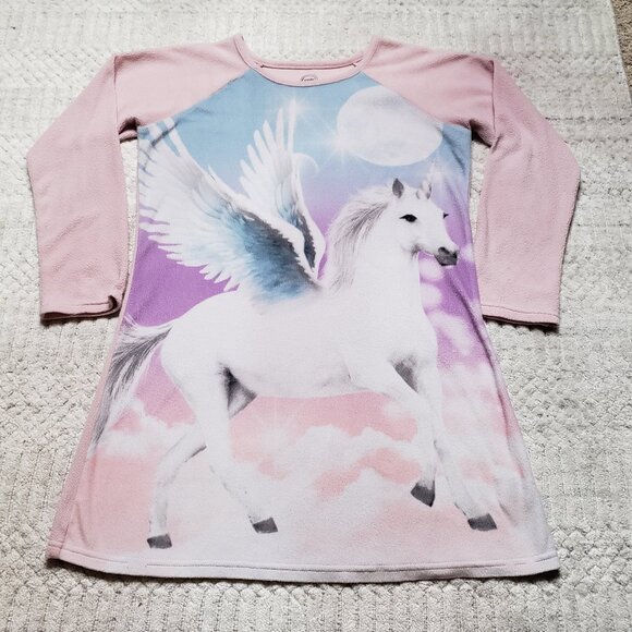 Wonder Nation Unicorn Long Sleeve Top – Girls L (10/12) - Picture 2 of 9